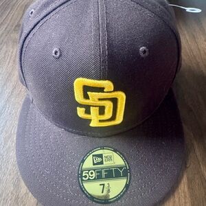 New Era Brown and Yellow Cap
